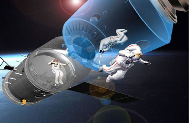 A „Shenzhou 11” sikeresen kikötött a keringő laboratóriumtól 