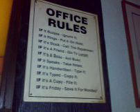 A 18 leg hülyebb magatartási szabály a munkahelyen