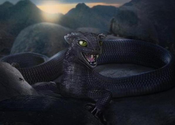 Alpesi szörny tattselvurm