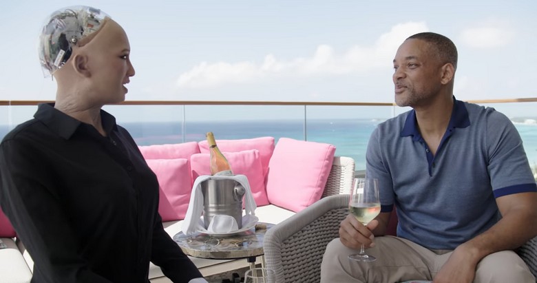 Will Smith amerikai hip-hop művészt kissé megsértette a Sofia robot