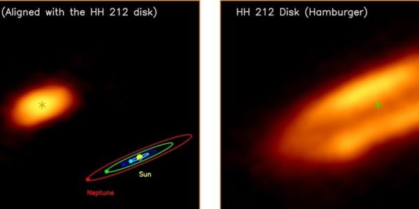 A csillagászok felfedezték a legfiatalabb akkumulációs lemezt