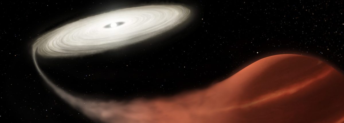 A csillagászok elkapják a „vámpír” csillagot, miközben felfalják annak műholdját 