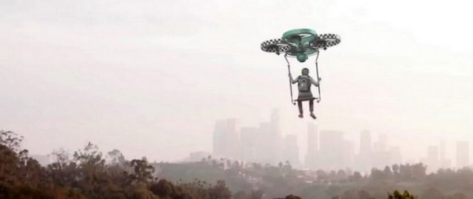 Drónok helyettesítik a taxit