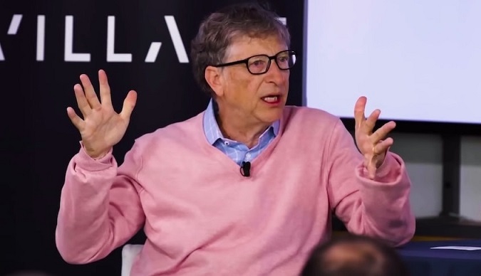 Bill Gates az emberiség jövőjéről beszélt az éghajlatváltozás miatt.