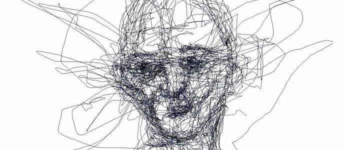 A brit festő felhívja ... a szemével