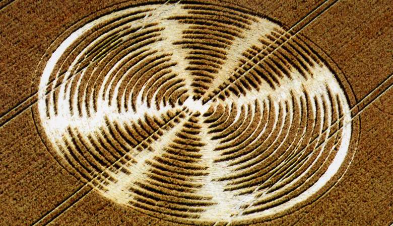 Az 1678-ból származó brosúra a maga módján magyarázza a terméskörök megjelenését