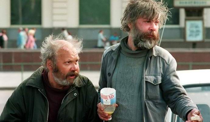 Cseljabinszk hajléktalanok szokatlan üzletet nyitottak