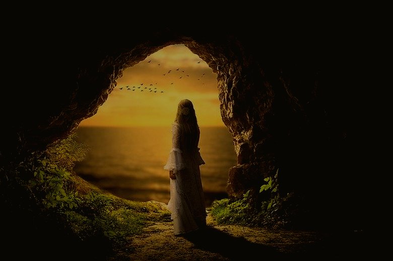 Az Urdy-folyó-szurdok fekete portálja