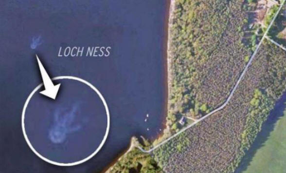 A Loch Ness-i szörnyet az űrből fényképezték