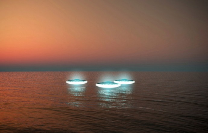 Civilizációk víz alatti UFO-bázisok alatt