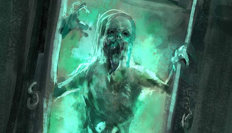 A szekrényben élő poltergeist tevékenységeit kamerával rögzítették