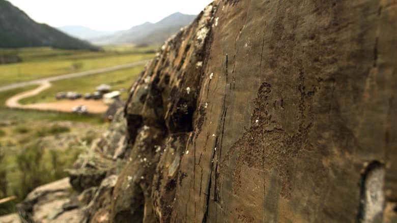 Altáj ősi barlangfestményei szuggesztívak