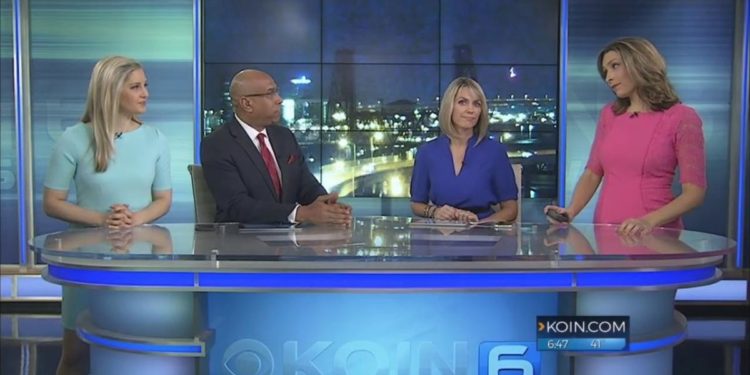 Két UFO-t élőben rögzített a KOIN 6 News