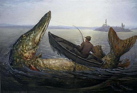 Juutku-naen: A nagy csuka-kannibálok legendái