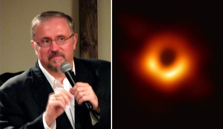 Az evangéliumi prédikátor rossz jelnek nevezi a fekete lyuk képét