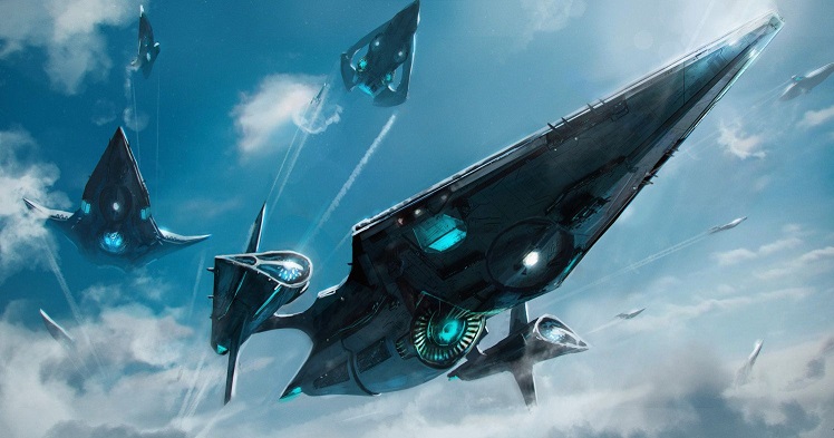 Az UFO-flottát forgatták az égen Texas felett