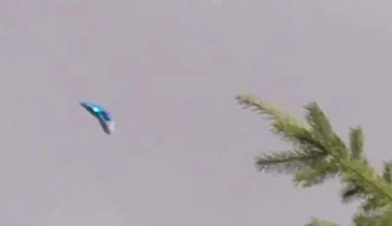 A futurisztikus UFO repült London felett