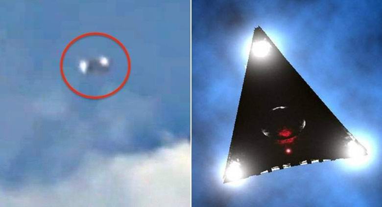 Futurisztikus repülőgép foltos Kanada felett