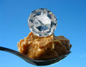 „Mogyoróvajas-gyémánt”