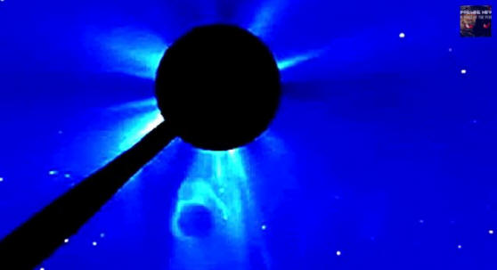 A SOHO-kép hatalmas tárgya a hírhedt Nibiru bolygó?