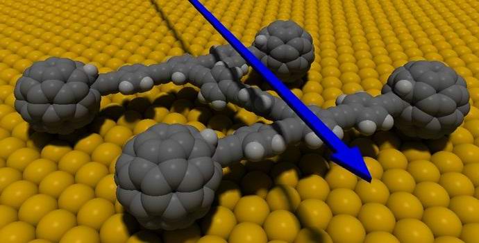 Egy molekula méretű autóverseny