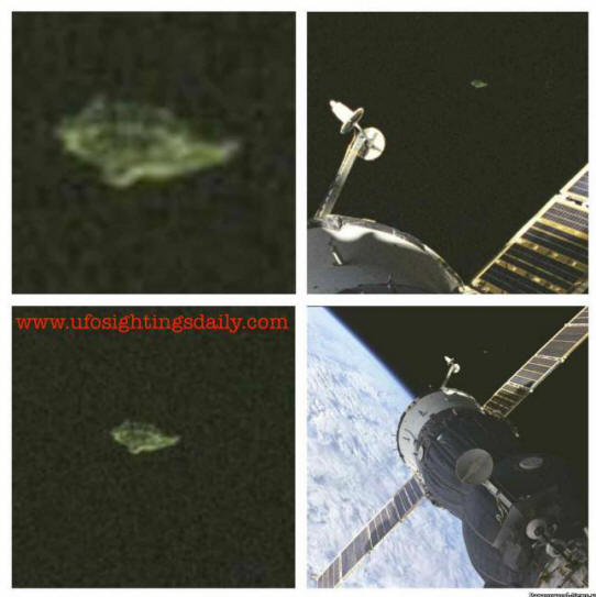 És ismét egy szokatlan UFO az ISS közelében
