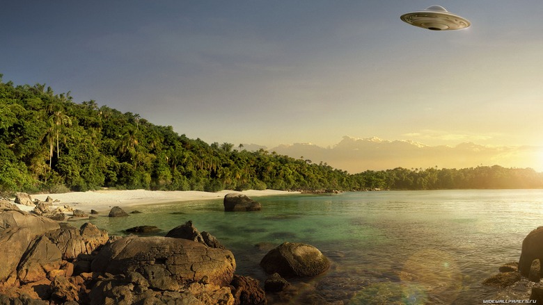 Idegen hajó a Mexikói-öböl felett