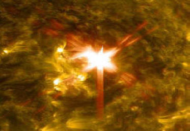 Az angyalok lebegnek a naphoz