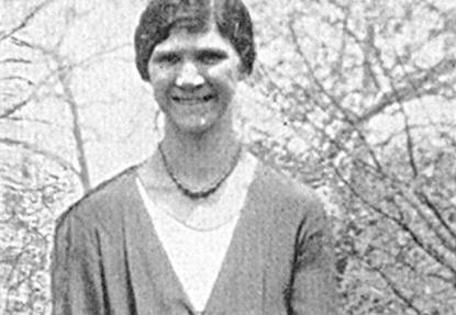 Virginia állambeli Carrie Buck, megtámadva a hatóságok azon határozatát, hogy sterilizálják.