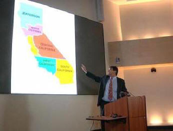 Kaliforniát hat államra osztják?