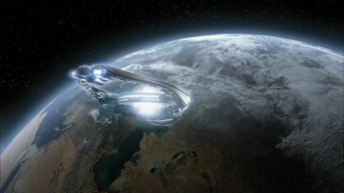 Az ISS kamera egy háromszög alakú UFO-t rögzített a Föld körüli pályán