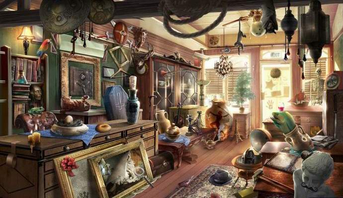 A megfigyelő kamera egy poltergeista trükköt lőtt egy antikváriumban.