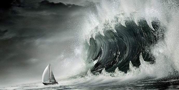 Az óceánokban minden harmadik napon gyilkos hullám jelent meg.