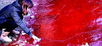 Véres eső esett a Földre