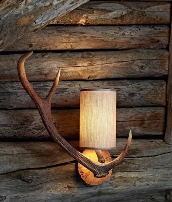 jávorszarvas agancs a ház táblákban 