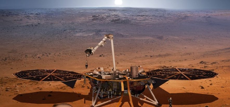 A Mars InSight szondája körüli mágneses mezők tízszer erősebbek, mint a tudósok várták 