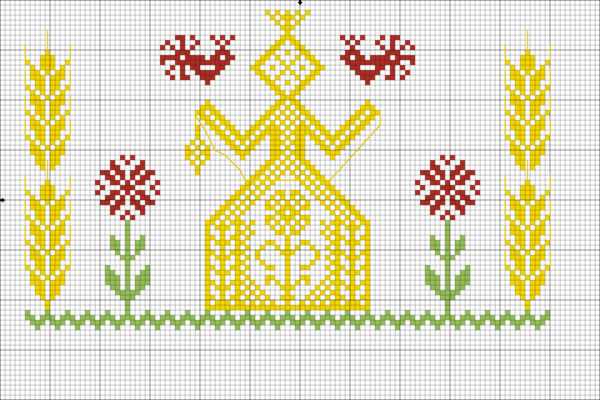 Makosh - hímzési séma 