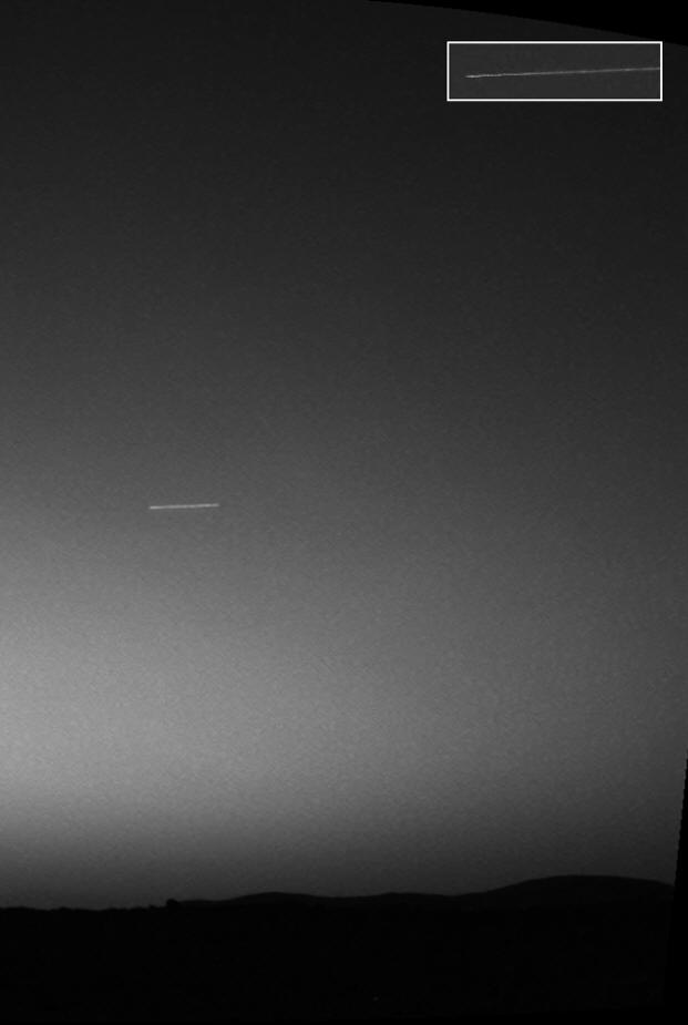 UFO a Marson, fényképezett