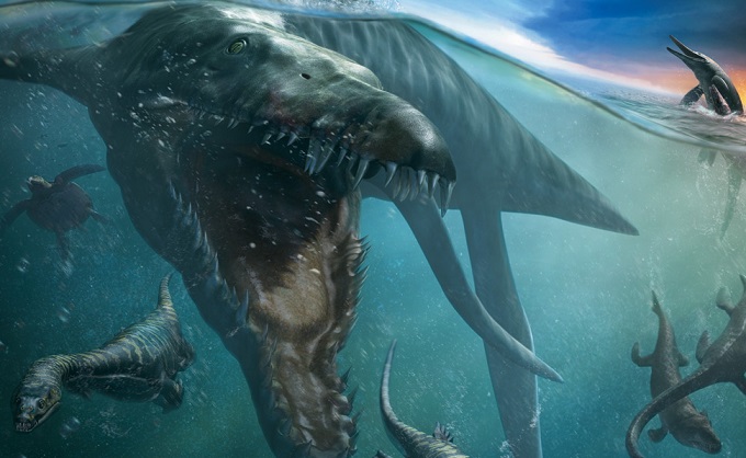 Tengeri szörny úszik a Temzeben. Videó