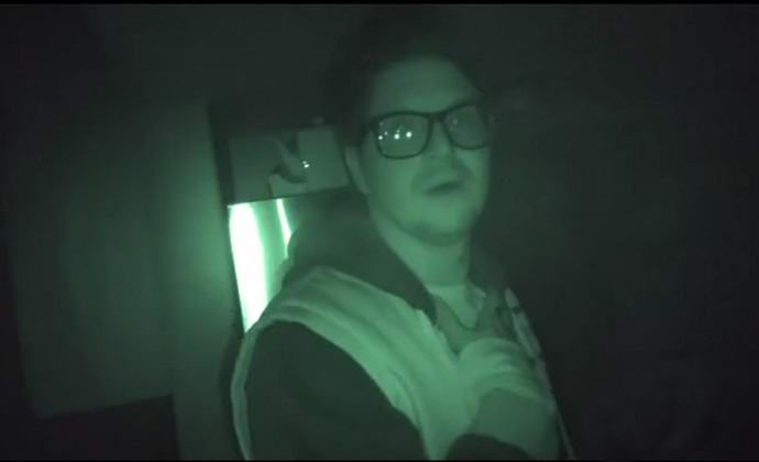 Egy szellemet egy amerikai televíziós show-ban forgatták