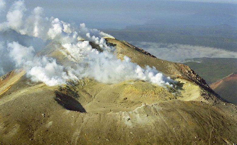 Egy nagy rénium lerakódást fedeztek fel a Kuril-szigeteken