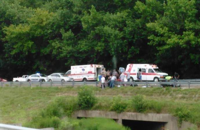 Egy szellemet fényképeztek egy autóbaleset helyszínén