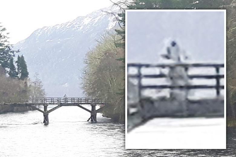 Idegen fotózott Loch Ness-en