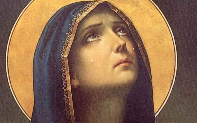 A szűz képe megjelent az orosz nyíron