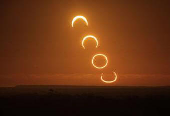 A jövő héten körkörös napfogyatkozás lesz