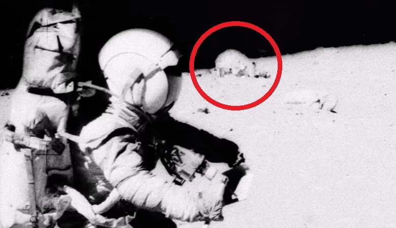 A szerkezet a Hold képében található