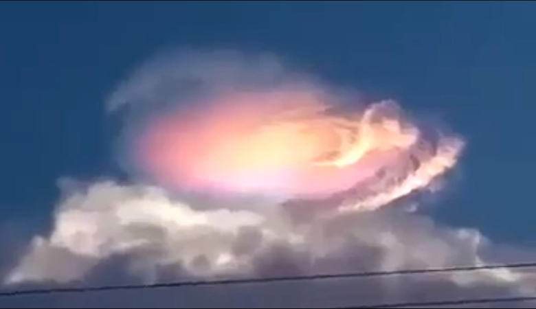 Brazília felett csodálatos fény jelent meg.