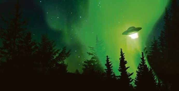 Egy zöld UFO villogott Transbaikalia felett