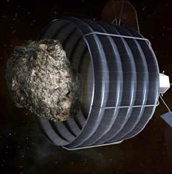 A NASA elkap egy aszteroidát egy pohárral