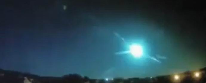 Az égbolt tűzlabdája megijesztette az indiánokat